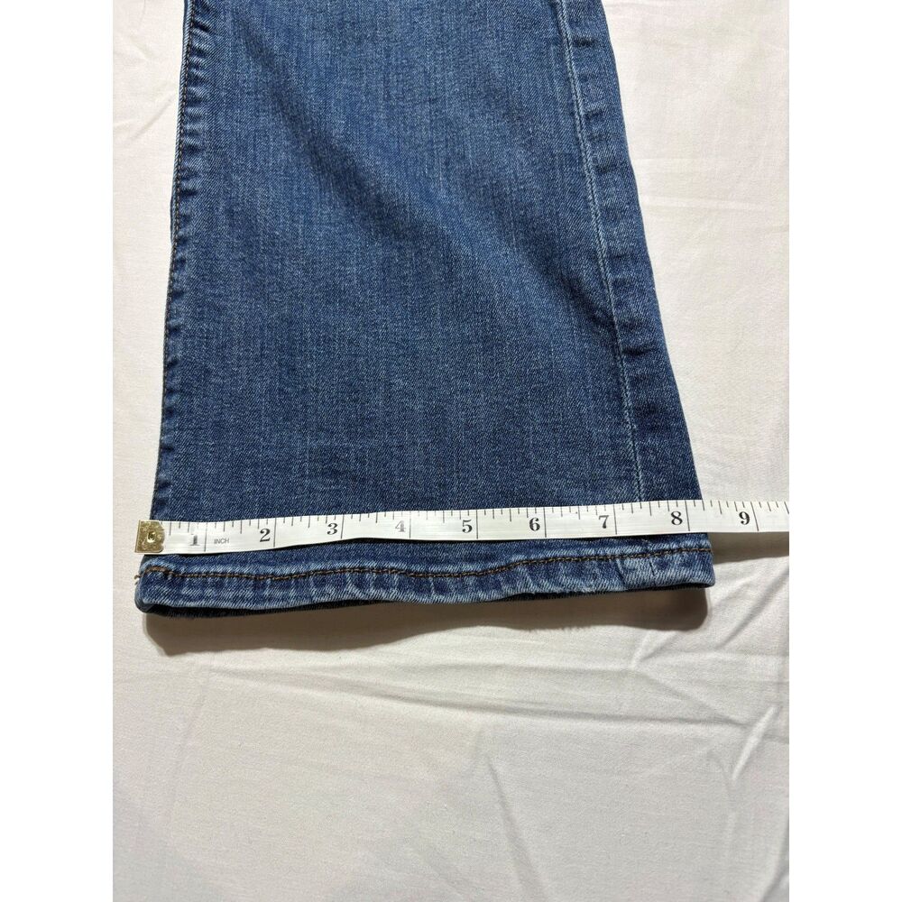 Aeropostale Mid Rise Bootcut Jeans Size 10R Medium Wash Blue Denim Stretch 10 - Picture 15 of 15